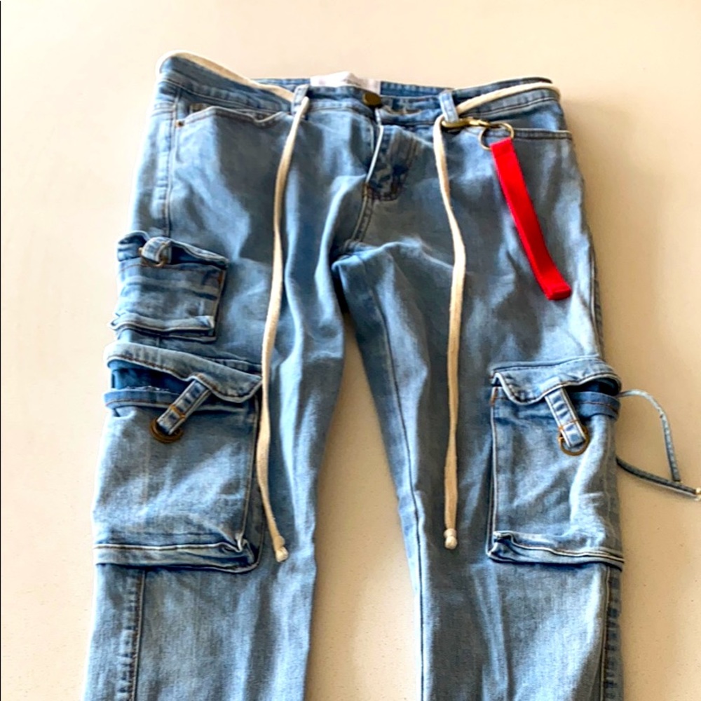 Profound Aesthetic Cargo Jeans